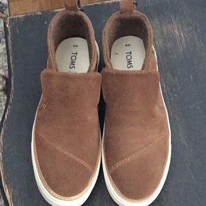 Toms Brown Suede Women’s Paxton Slip On Bootie